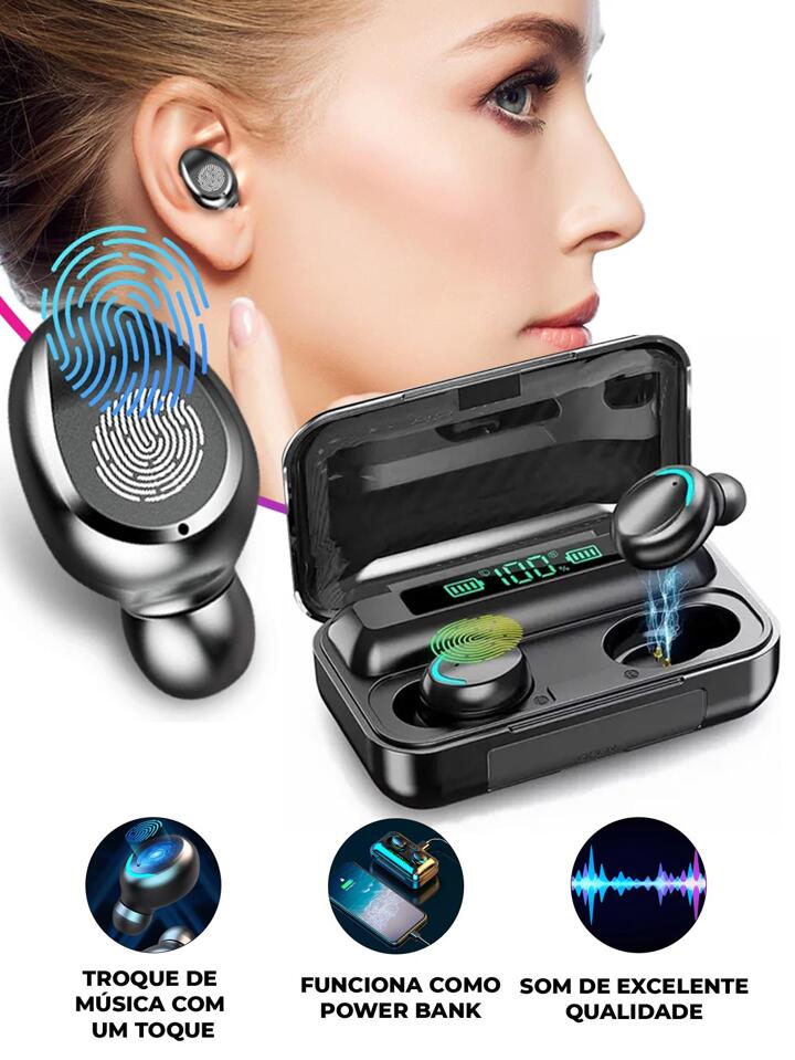 Fone Sem Fio F9-5