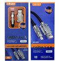 Cabo USB-Lightning 120W: Carregamento Super Rápido e Cotovelo
