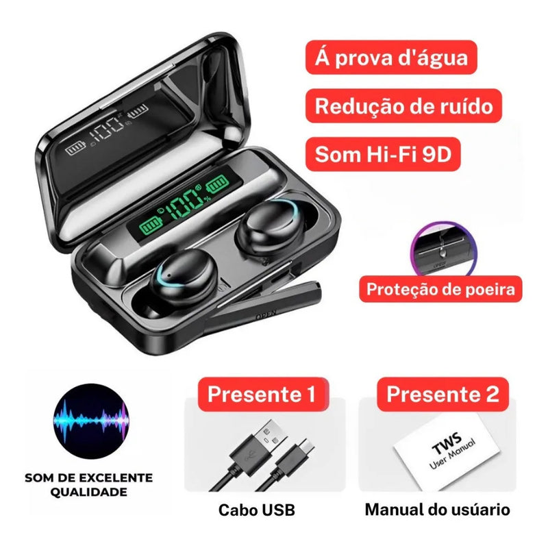 Fone Sem Fio F9-5
